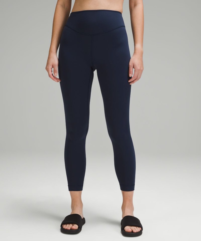 Lululemon Wunder Under SmoothCover High-Rise Tight 25" True Navy Online Outlet Sale