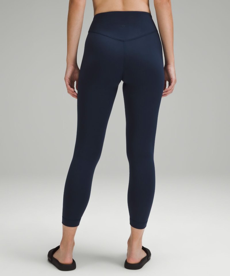 Lululemon Wunder Under SmoothCover High-Rise Tight 25" True Navy Online Outlet Sale