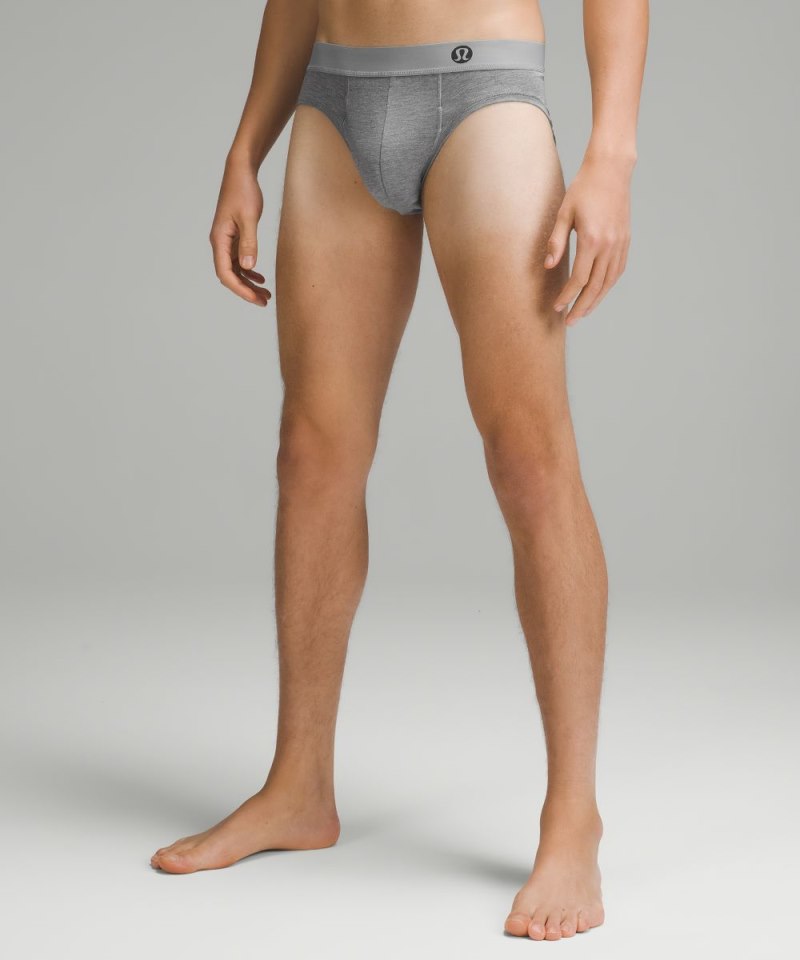 Lululemon Always In Motion Brief with Fly Heathered Core Medium Grey Online Outlet Sale