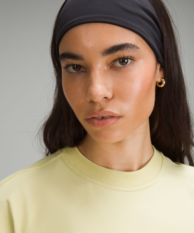 Lululemon Heavyweight Cotton T-Shirt Bodysuit Finch Yellow Online Outlet Sale