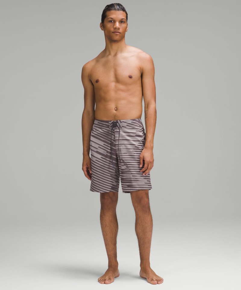 Lululemon Current State Board Short 9" Exurbia Print Mauve Grey Shadow Grey Online Outlet Sale