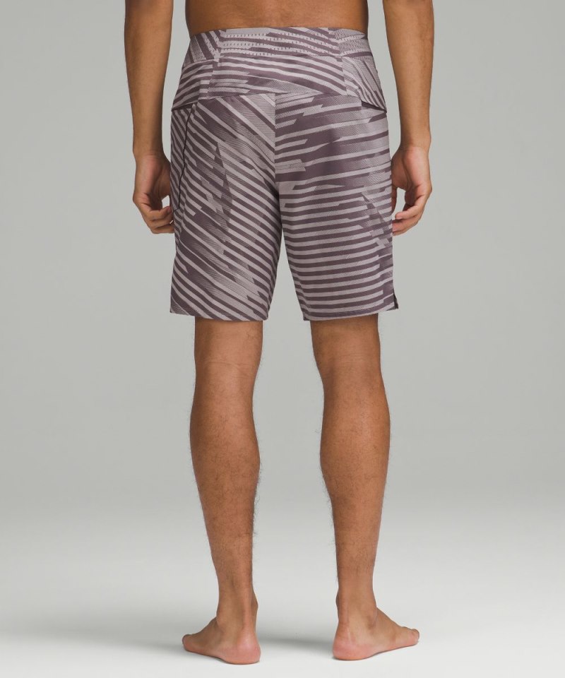 Lululemon Current State Board Short 9" Exurbia Print Mauve Grey Shadow Grey Online Outlet Sale