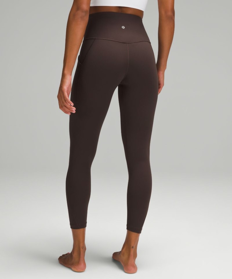 Lululemon lululemon Align™ High-Rise Pant with Pockets 25" Espresso (not available) Online Outlet Sale