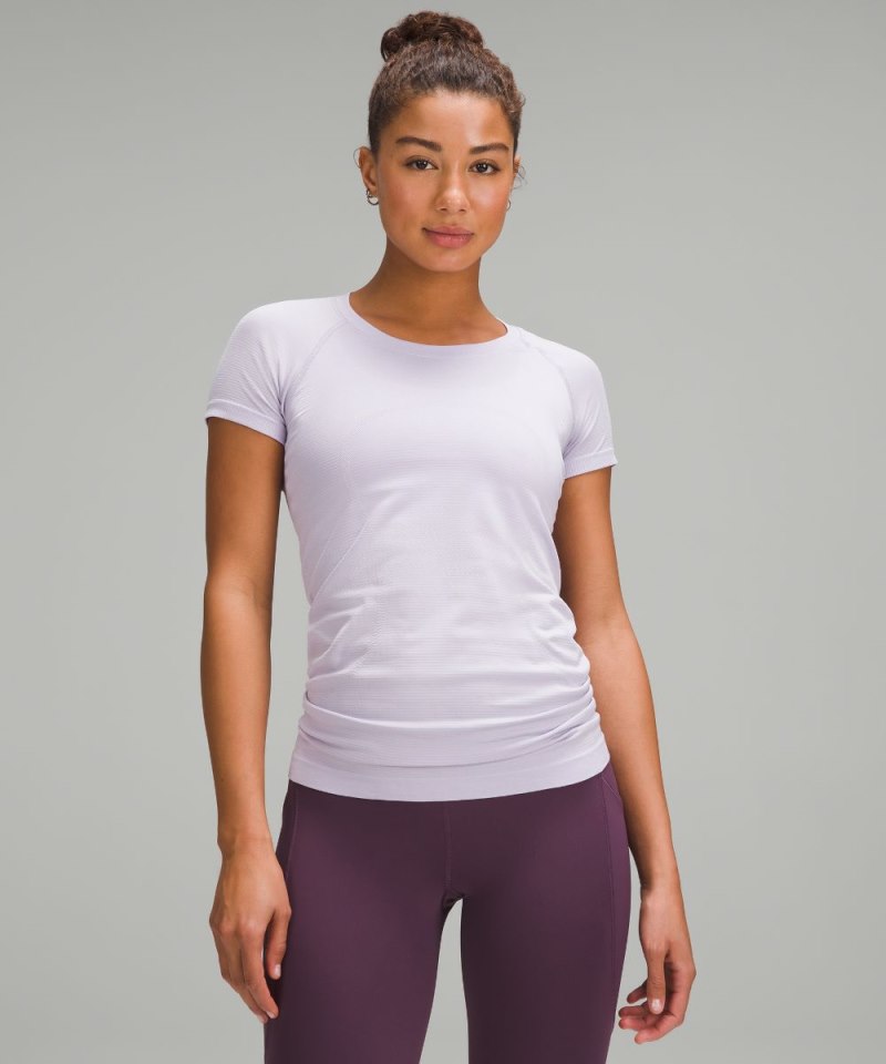 Lululemon Swiftly Tech Short-Sleeve Shirt 2.0 Lilac Ether / Lilac Ether Online Outlet Sale