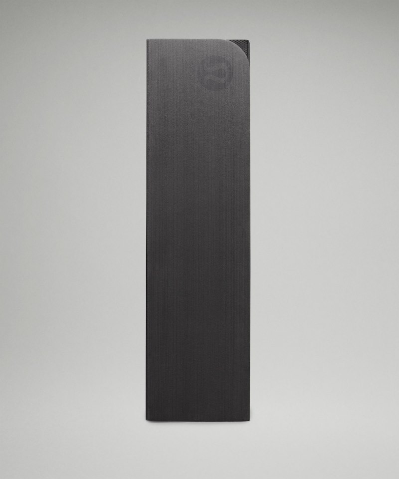 Lululemon The Foldable Mat 6.5mm Traverse Grey / Black Online Outlet Sale