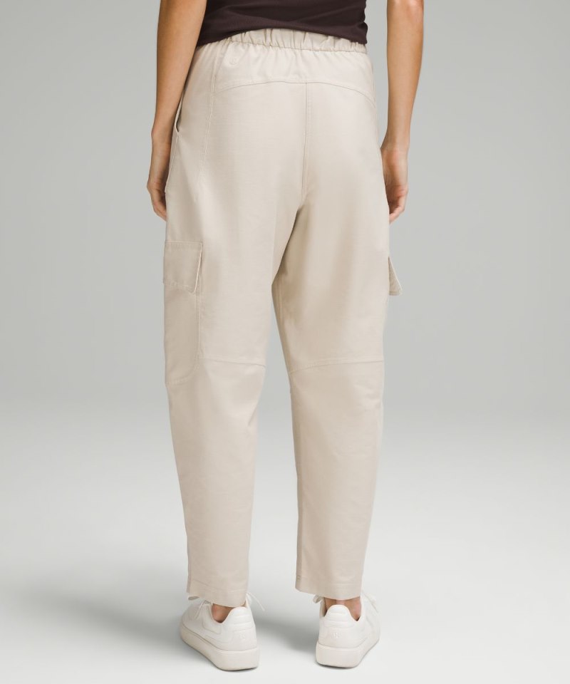 Lululemon Light Utilitech Cargo Pocket High-Rise Pant Natural Ivory Online Outlet Sale