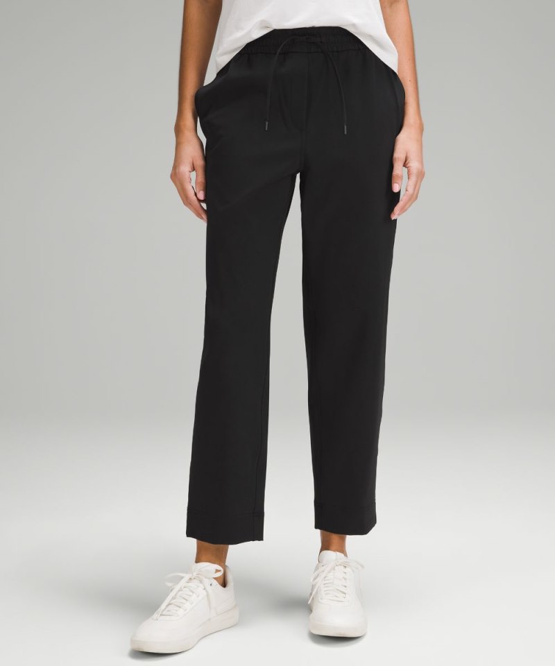 Lululemon Tapered-Leg Mid-Rise Pant 7 / 8 Length *Luxtreme Black Online Outlet Sale