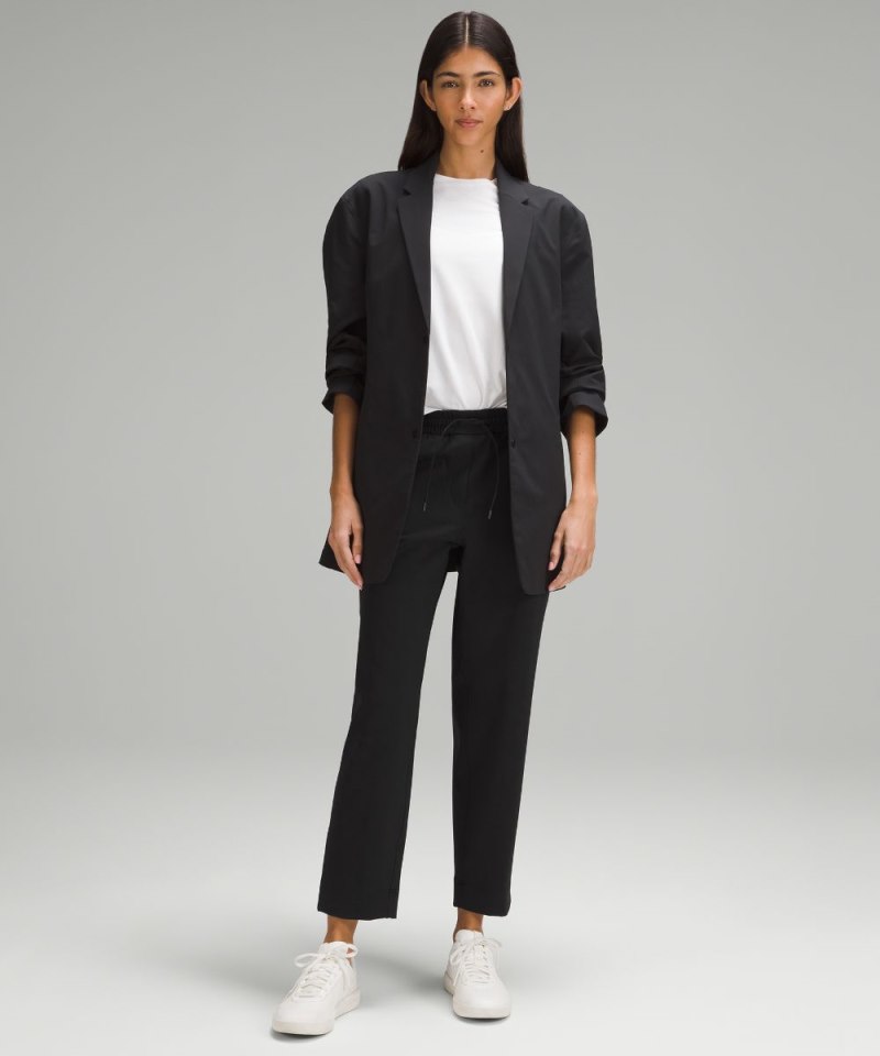 Lululemon Tapered-Leg Mid-Rise Pant 7 / 8 Length *Luxtreme Black Online Outlet Sale