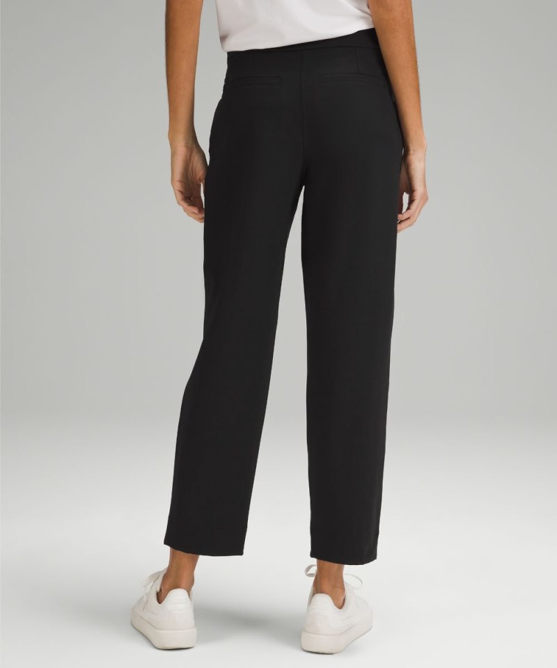 Lululemon Tapered-Leg Mid-Rise Pant 7 / 8 Length *Luxtreme Black Online Outlet Sale