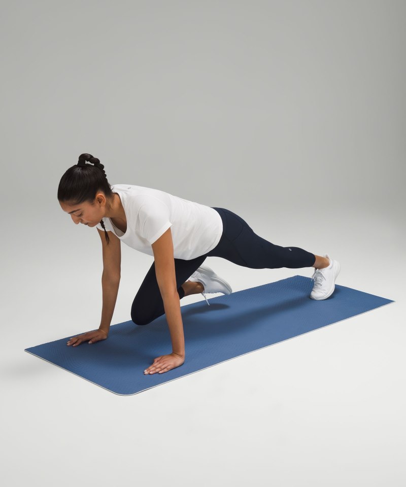 Lululemon The Workout Mat 6mm Oasis Blue Online Outlet Sale