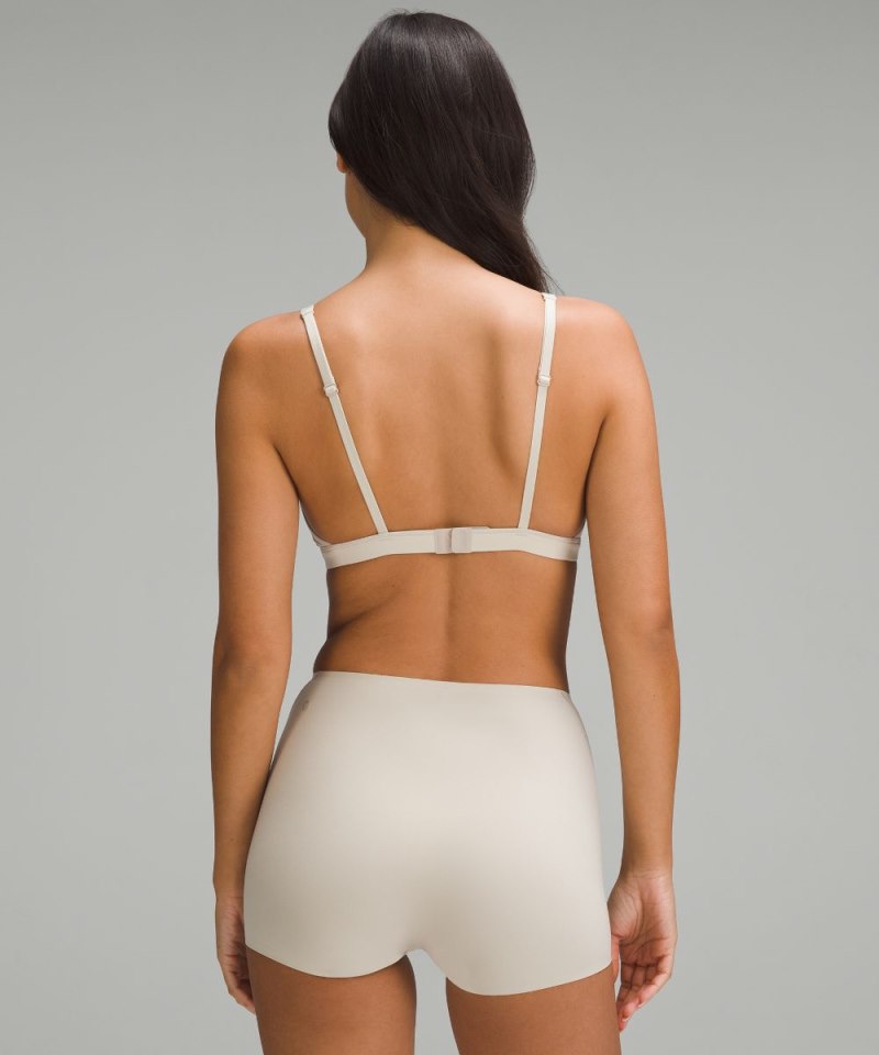 Lululemon Wundermost Ultra-Soft Nulu Triangle Bralette A–D Cups Mojave Tan Online Outlet Sale