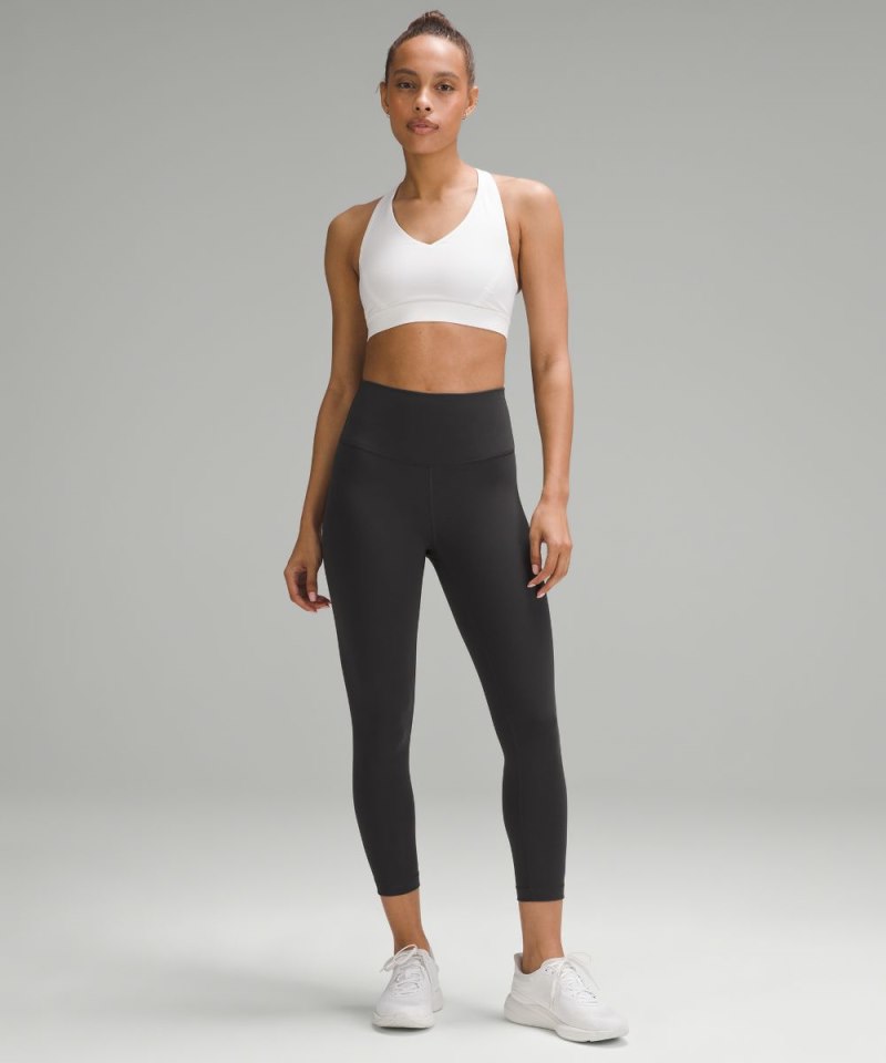 Lululemon Wunder Train High-Rise Crop 23" Graphite Grey Online Outlet Sale