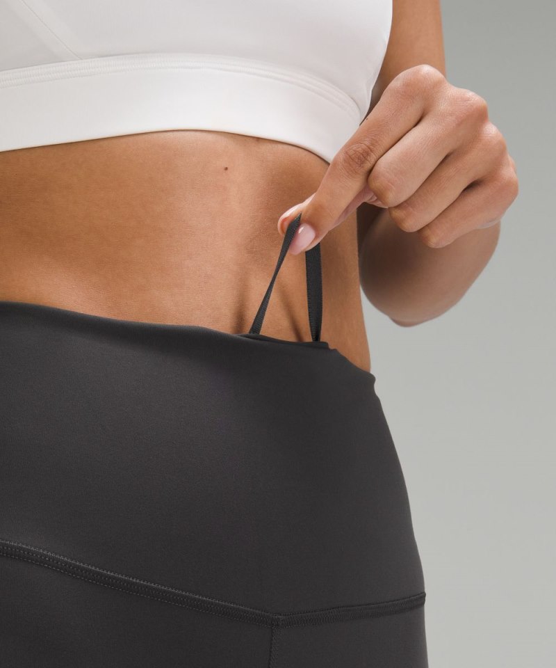 Lululemon Wunder Train High-Rise Crop 23" Graphite Grey Online Outlet Sale