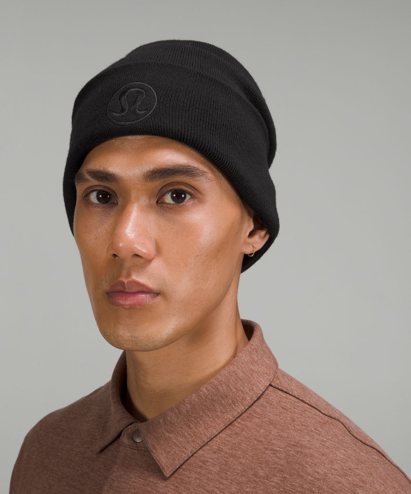 Lululemon Warm Revelation Beanie Black Online Outlet Sale