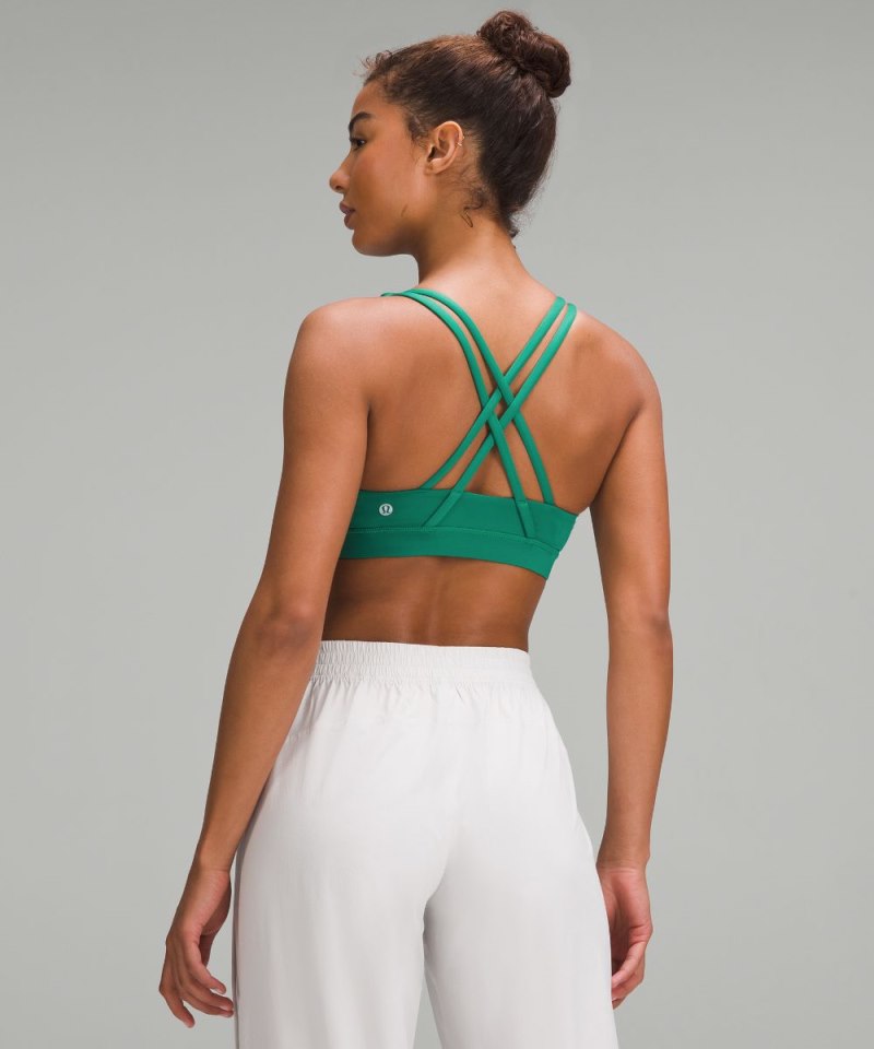 Lululemon lululemon Energy Bra *Medium Support, B–D Cups Cascadia Green Online Outlet Sale