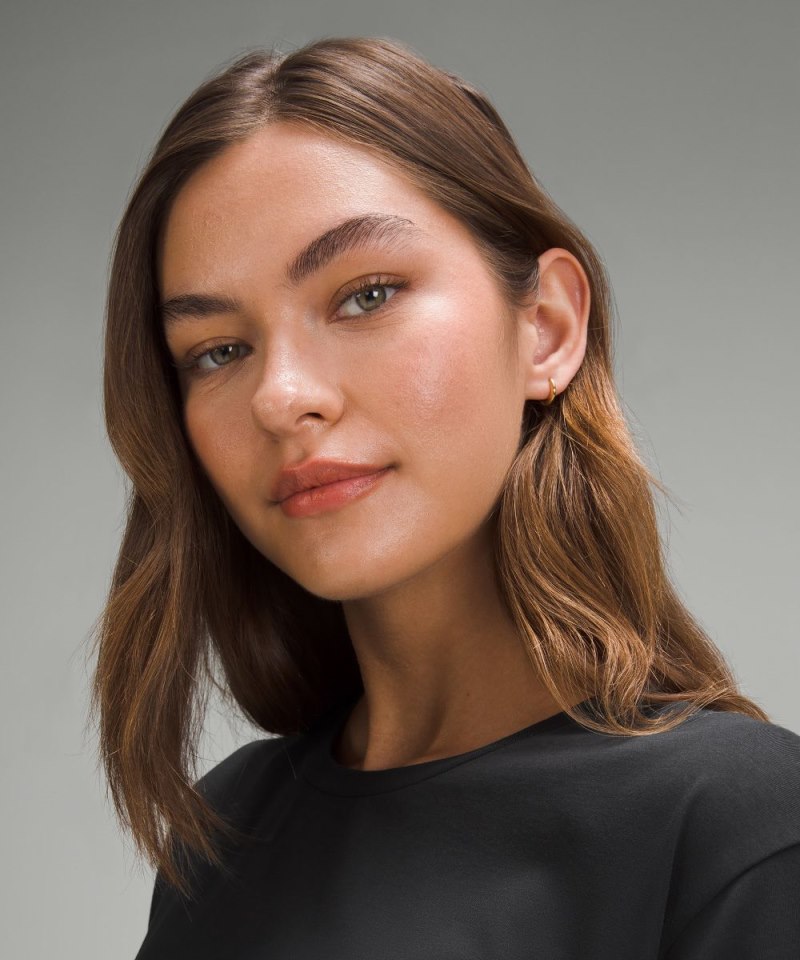 Lululemon Side-Cinch Cotton T-Shirt Black Online Outlet Sale