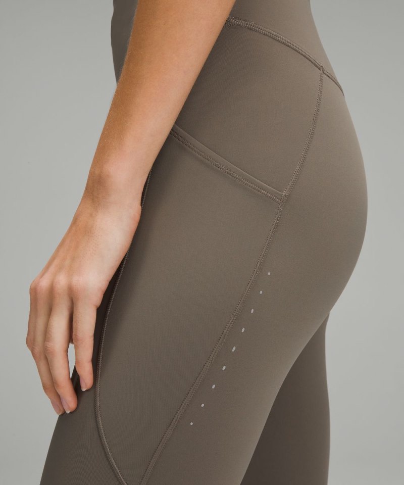 Lululemon Fast and Free High-Rise Crop with Pockets 19" Nomad Online Outlet Sale