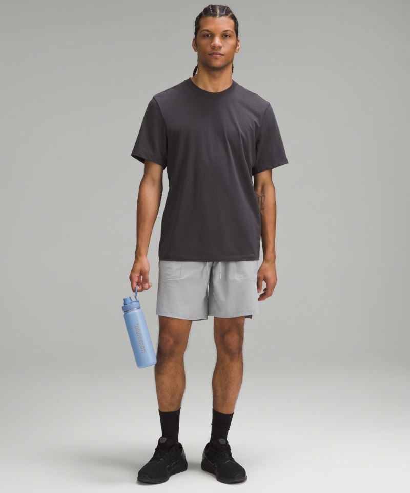 Lululemon Back To Life Sport Bottle 24oz Blue Linen Online Outlet Sale