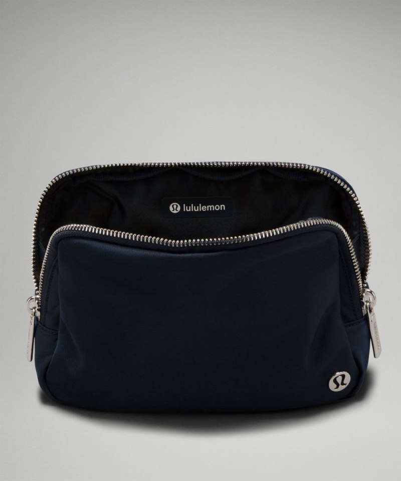 Lululemon Everywhere Belt Bag Large 2L *Metal Hardware True Navy / Silver Online Outlet Sale