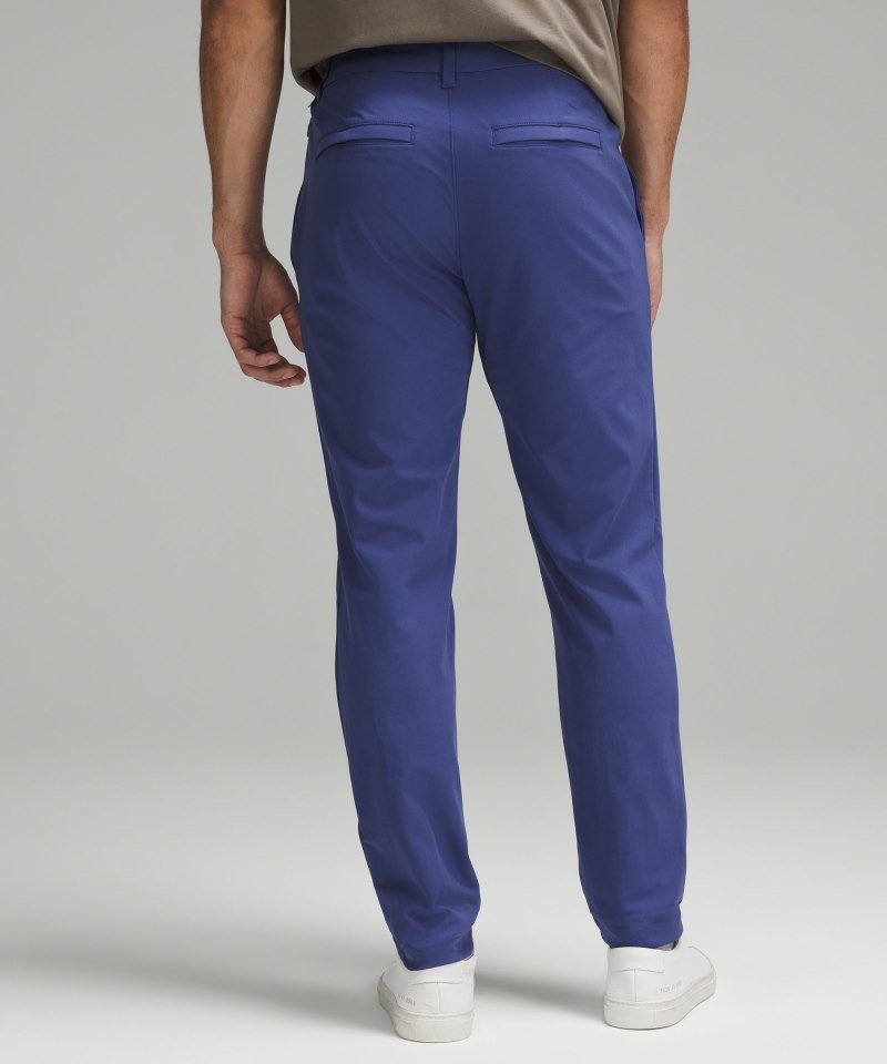 Lululemon ABC Slim-Fit Trouser 30" *Warpstreme Gatsby Blue Online Outlet Sale
