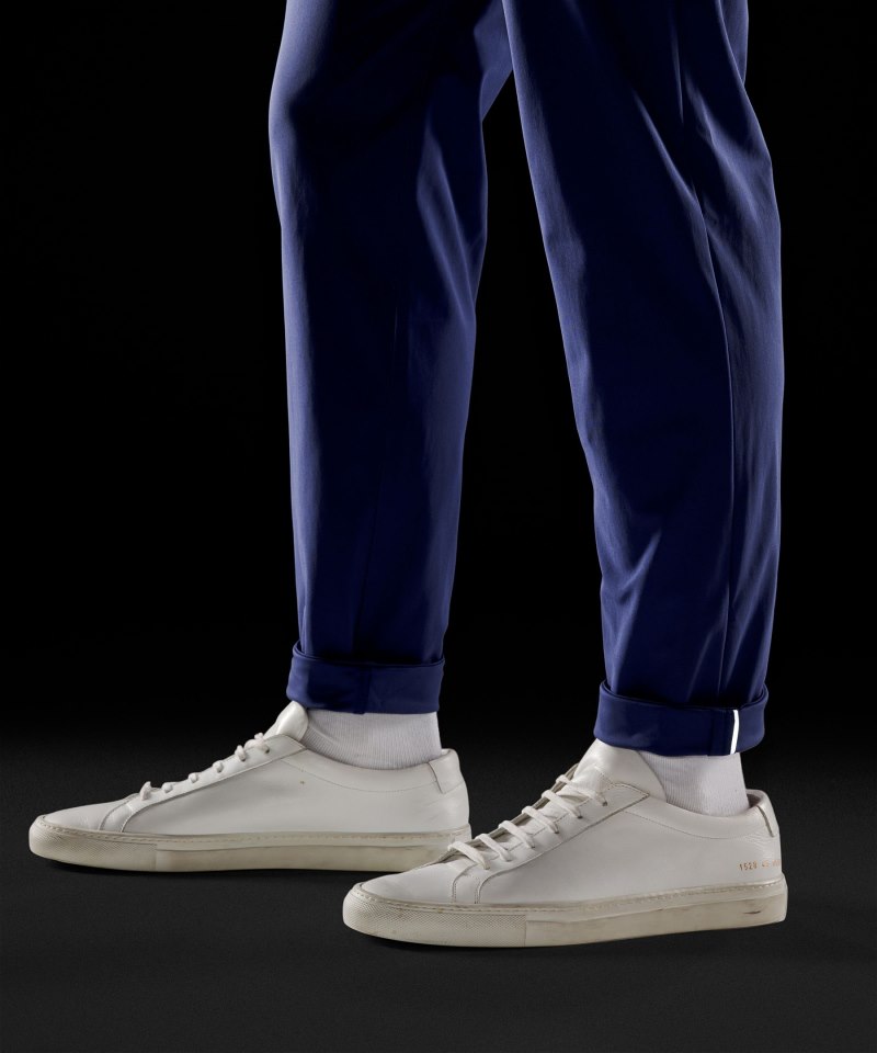 Lululemon ABC Slim-Fit Trouser 30" *Warpstreme Gatsby Blue Online Outlet Sale