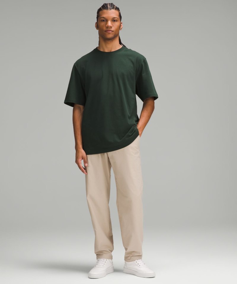 Lululemon Heavyweight Cotton Jersey T-Shirt Legacy Green Online Outlet Sale