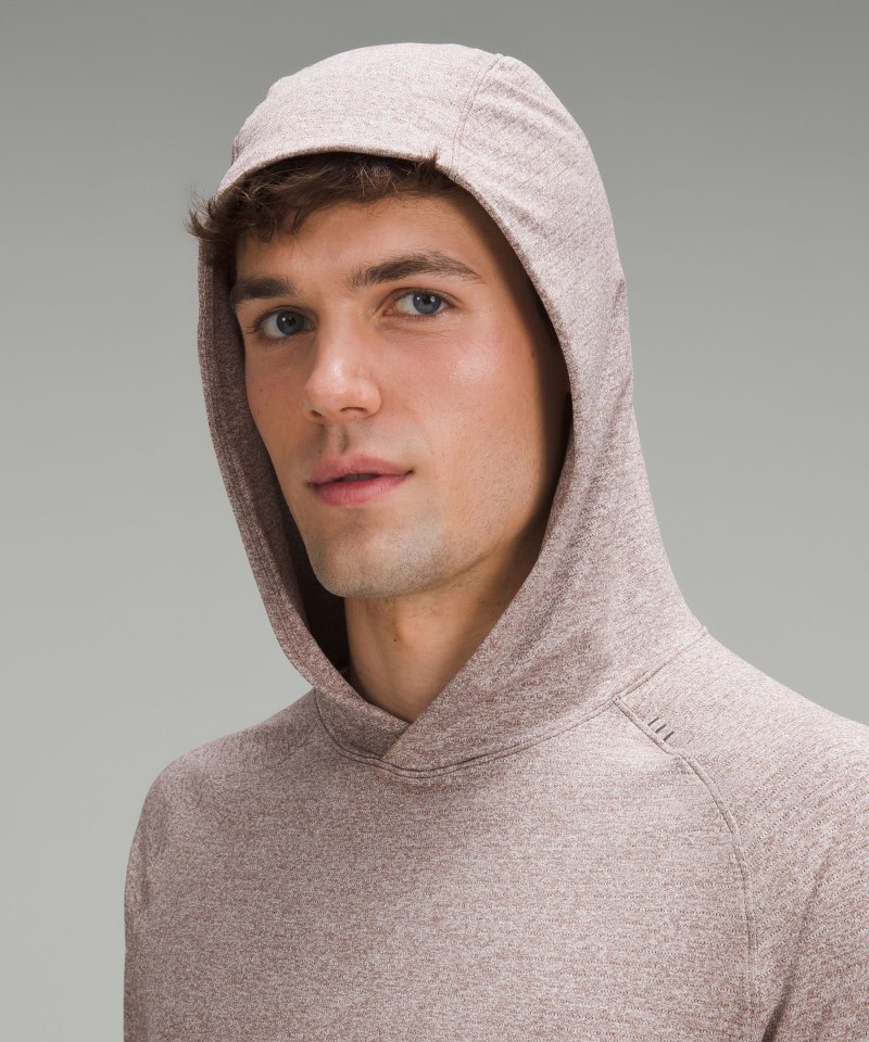 Lululemon License to Train Hoodie Heathered Taupetastic Online Outlet Sale