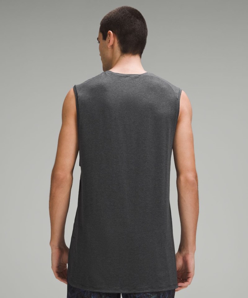 Lululemon Balancer Tank Top Heathered Black Online Outlet Sale