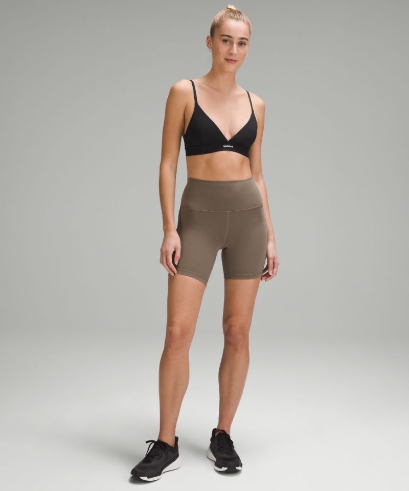 Lululemon License to Train Triangle Bra *Light Support, A / B Cup Black Online Outlet Sale