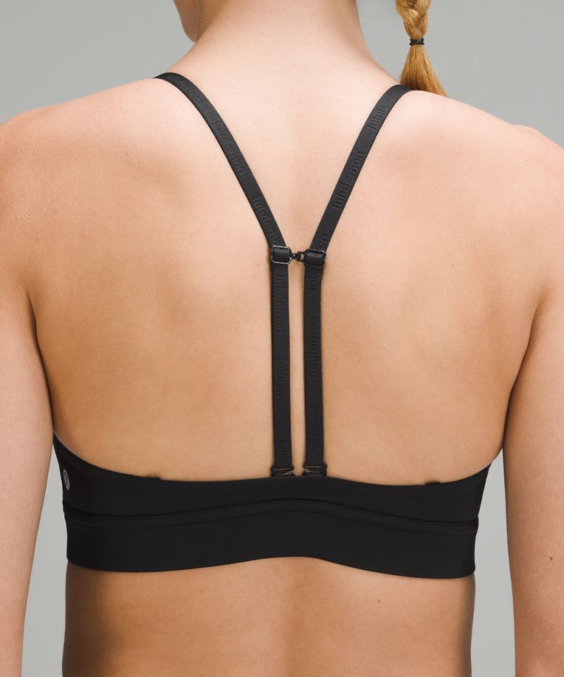 Lululemon License to Train Triangle Bra *Light Support, A / B Cup Black Online Outlet Sale