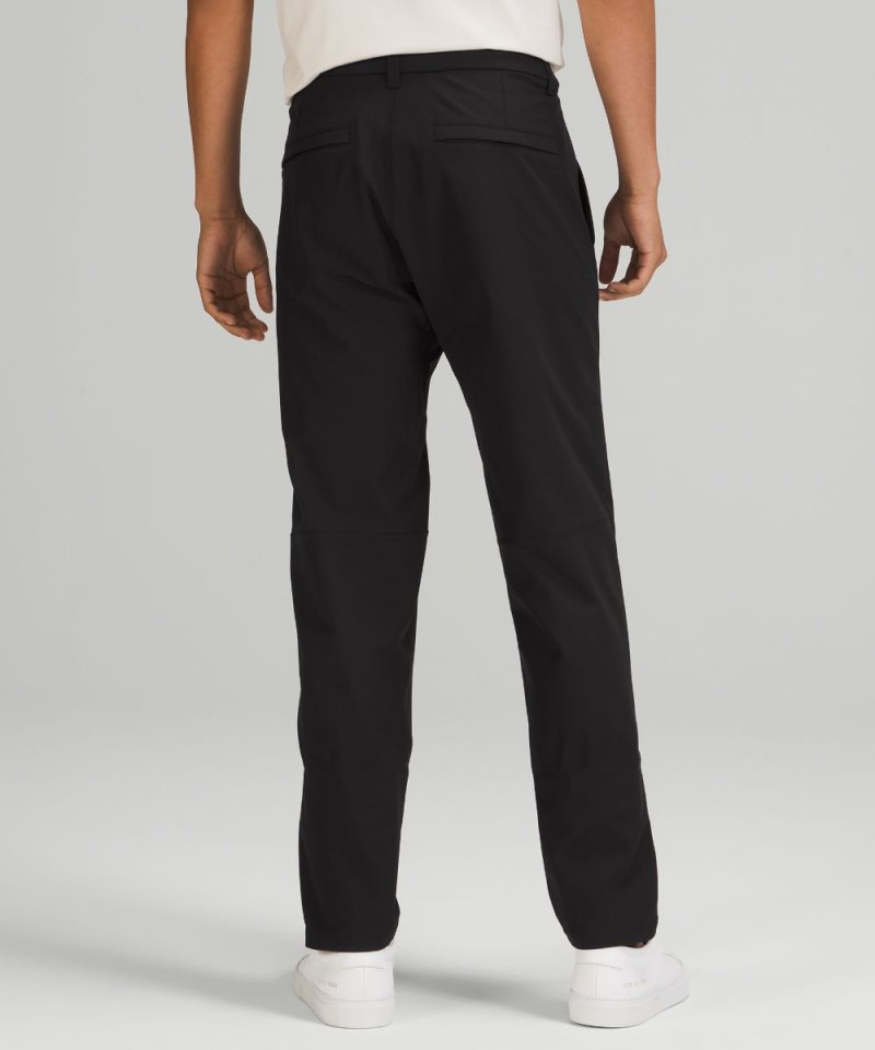 Lululemon Commission Slim-Fit Pant 34" *Warpstreme Black Online Outlet Sale