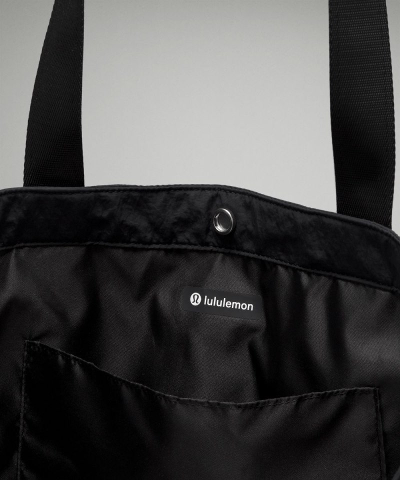 Lululemon Daily Multi-Pocket Tote Bag 20L Black Online Outlet Sale