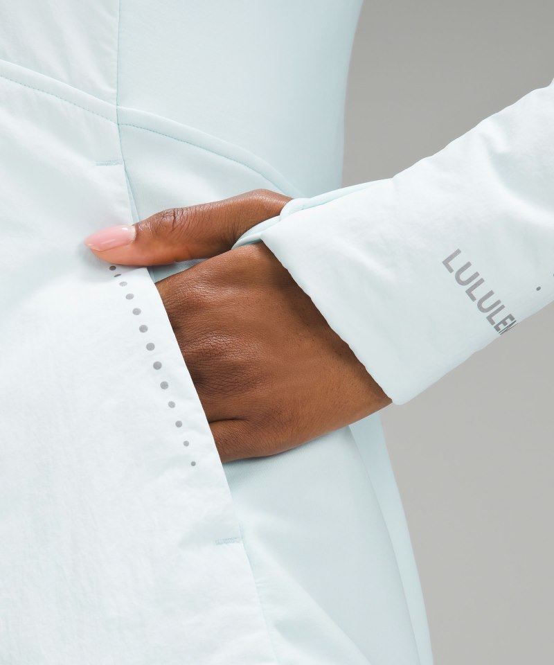 Lululemon Another Mile Jacket Sheer Blue Online Outlet Sale