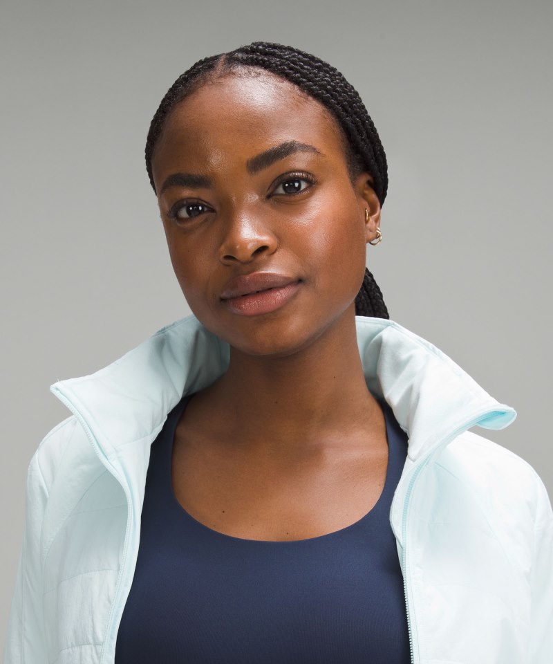 Lululemon Another Mile Jacket Sheer Blue Online Outlet Sale