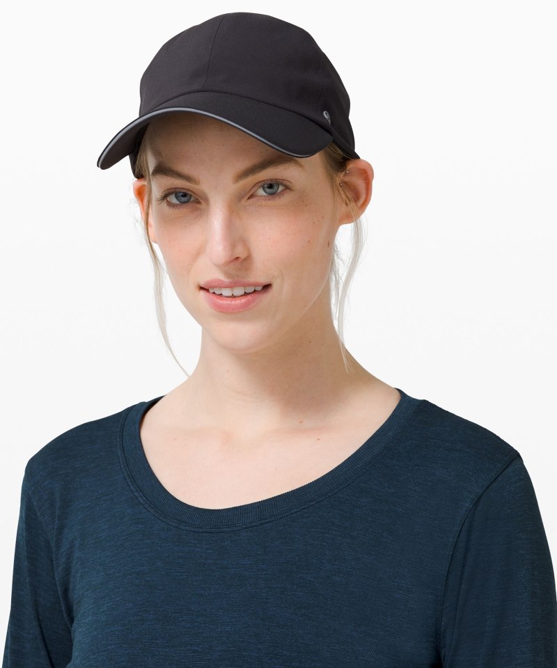 Lululemon Women's Fast and Free Running Hat Black Online Outlet Sale