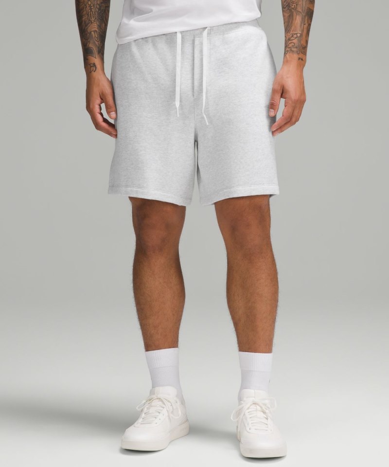 Lululemon Steady State Short 7" Heathered Core Ultra Light Grey Online Outlet Sale