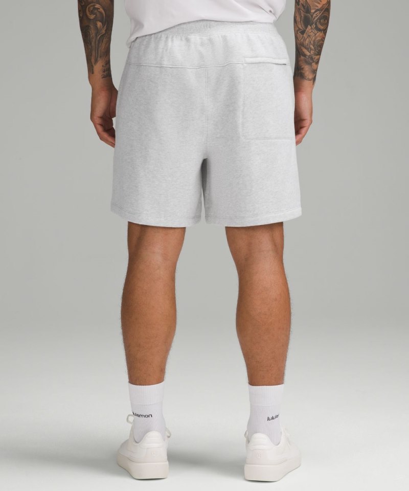 Lululemon Steady State Short 7" Heathered Core Ultra Light Grey Online Outlet Sale