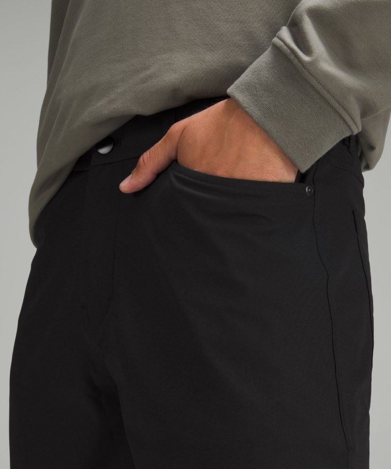Lululemon ABC Slim-Fit 5 Pocket Pant 34"L *Warpstreme Black Online Outlet Sale