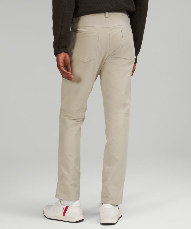 Lululemon ABC Classic-Fit 5 Pocket Pant 34"L *Utilitech Raw Linen Online Outlet Sale