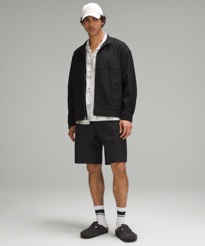 Lululemon Smooth Twill Full-Zip Jacket Black Online Outlet Sale
