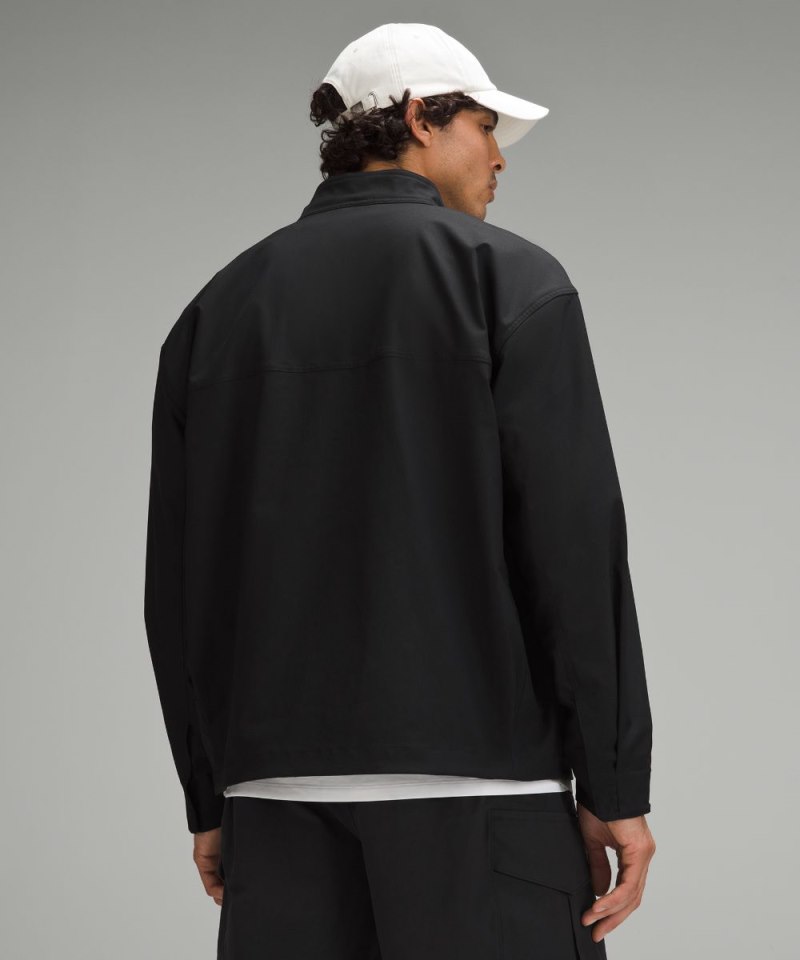 Lululemon Smooth Twill Full-Zip Jacket Black Online Outlet Sale