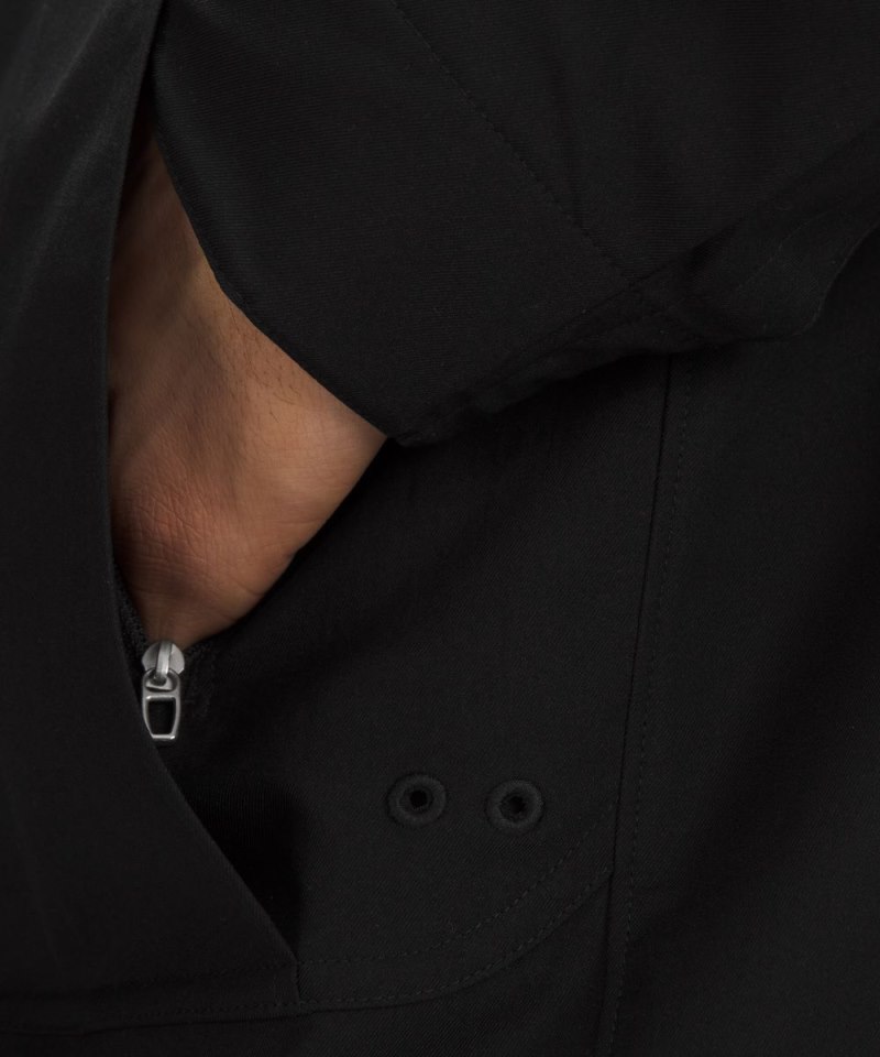 Lululemon Smooth Twill Full-Zip Jacket Black Online Outlet Sale