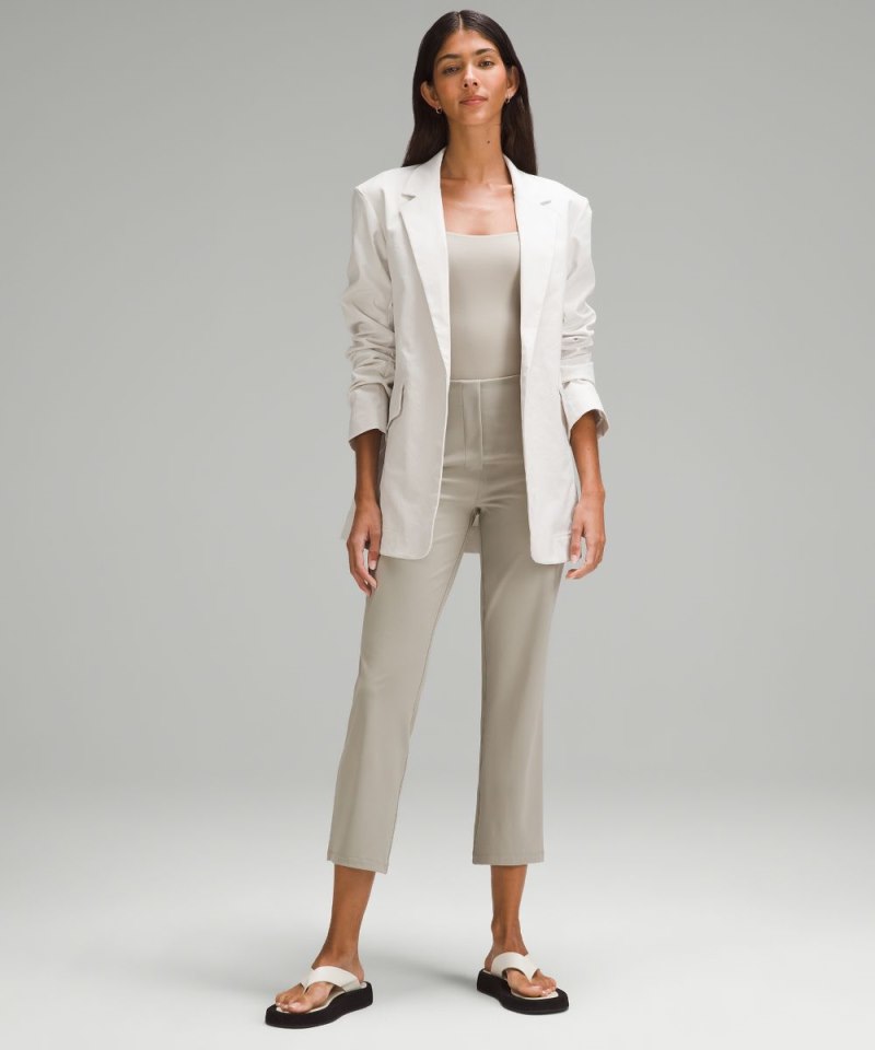 Lululemon Smooth Fit Pull-On High-Rise Cropped Pant Riverstone Online Outlet Sale