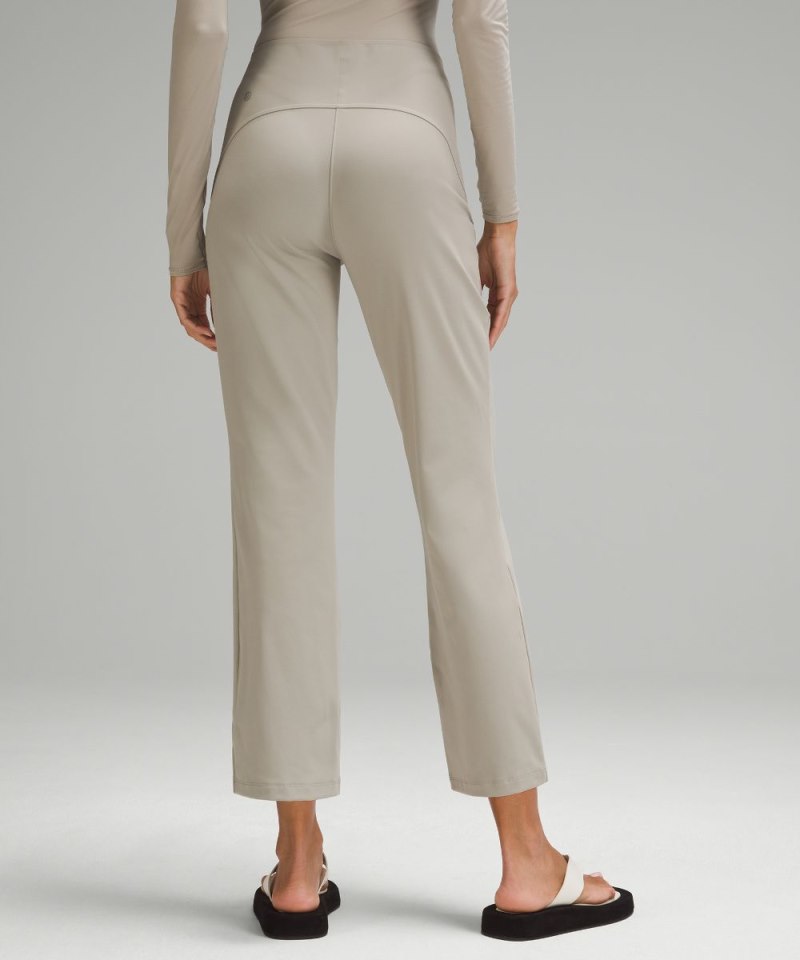 Lululemon Smooth Fit Pull-On High-Rise Cropped Pant Riverstone Online Outlet Sale