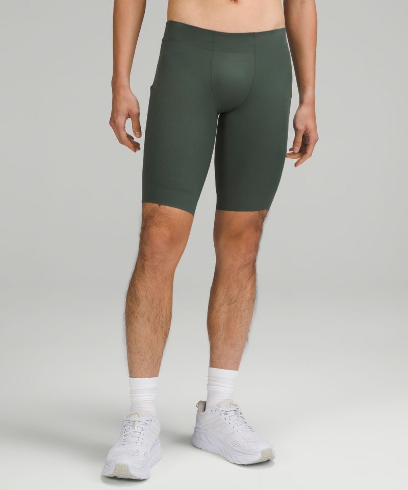 Lululemon SenseKnit Running Short 10" Smoked Spruce (not available) Online Outlet Sale
