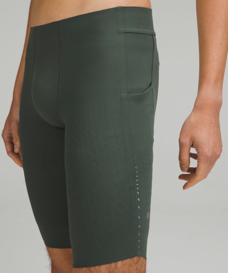 Lululemon SenseKnit Running Short 10" Smoked Spruce (not available) Online Outlet Sale