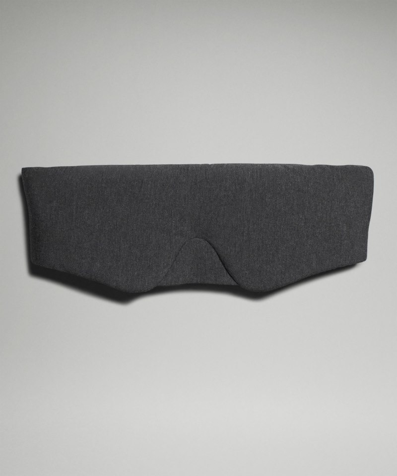Lululemon Rest and Restore Eye Mask Heathered Black Online Outlet Sale