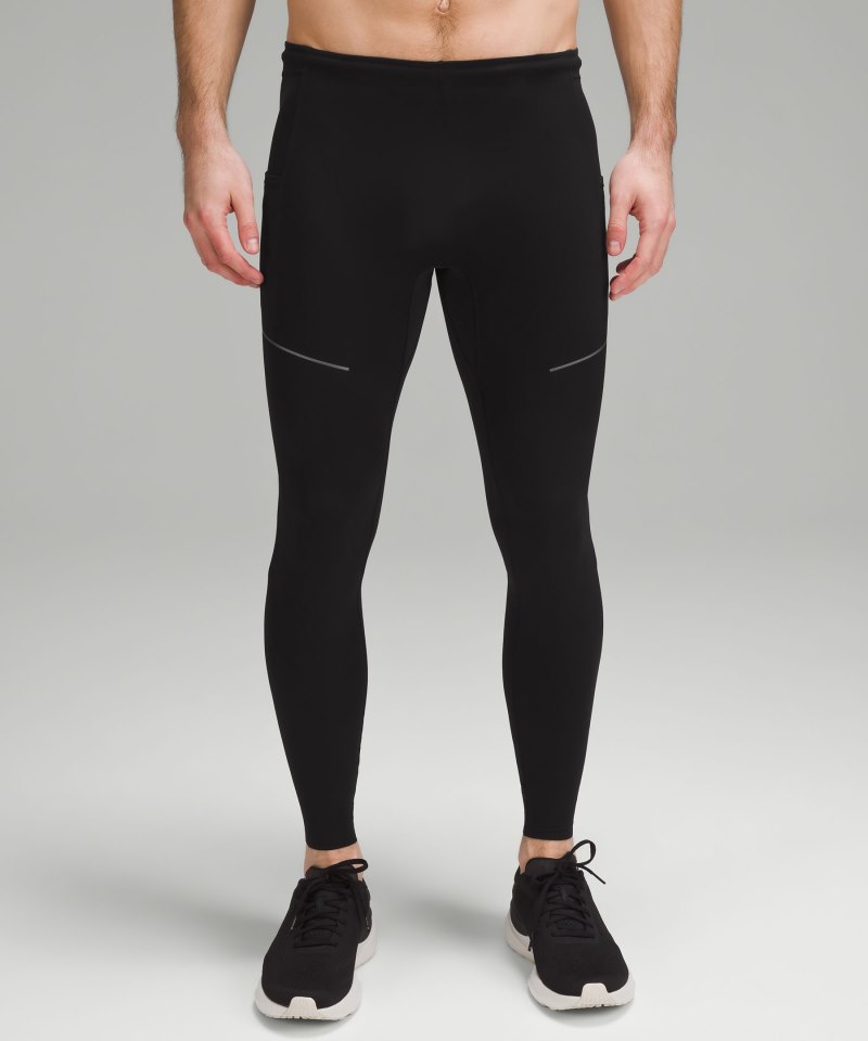 Lululemon Fast and Free Tight 28" Black Online Outlet Sale