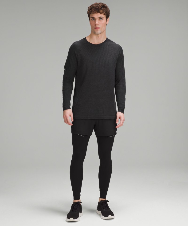 Lululemon Fast and Free Tight 28" Black Online Outlet Sale