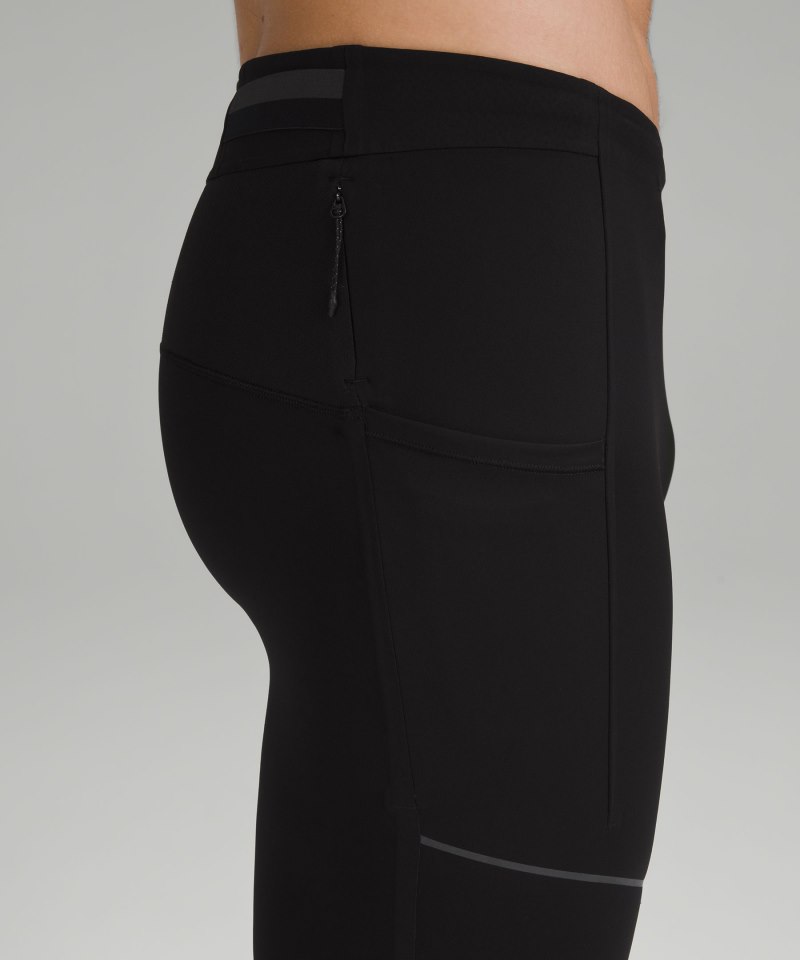 Lululemon Fast and Free Tight 28" Black Online Outlet Sale